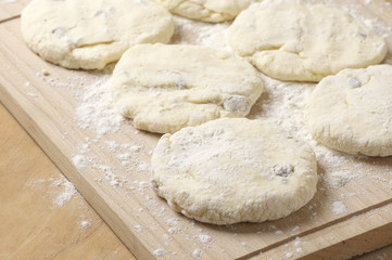 Fototapeta na wymiar Cooking: cake dough