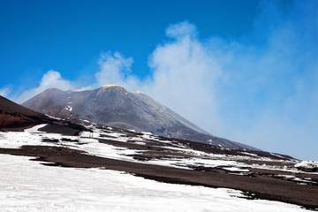 Volcano Etna.