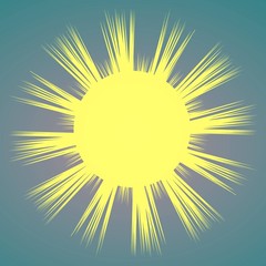 sun vector art