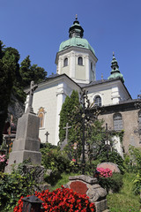 Salzbourg (Autriche) cimetière Saint-Sébastien