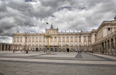 Fototapeta na wymiar Madrid, Royal Palace