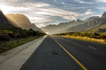 Deurstickers Zuid-Afrika op de weg © maxbunny