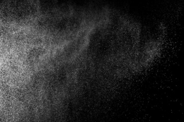 Abstract splashes of water