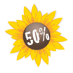 50 % Sonnenblume