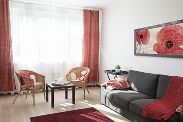 Interior of a modern living room