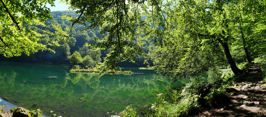 Obraz premium Lac de Bethmale, Couserans, Ariège