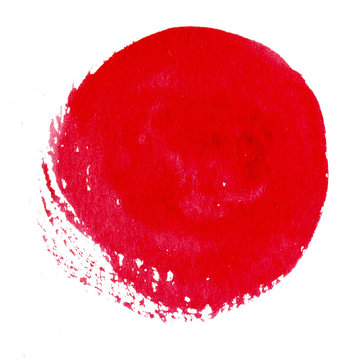 watercolor circle
