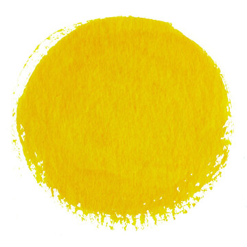 watercolor circle