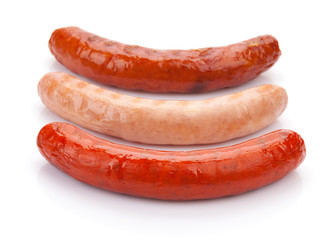 Various grilled sausages