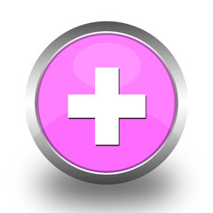 Obraz premium ICONES RONDES COLLECTION ROSE