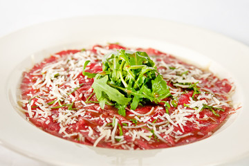 Veal carpaccio