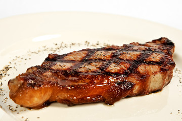 Grilled pork tenderloin