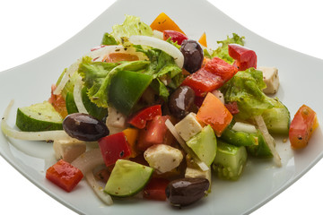 Delicous greek salad