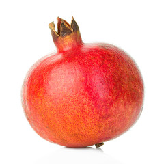 Pomegranate isolated on white background