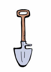 doodle shovel