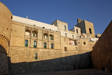 ANTICHE MURA DELLA CITTA' DI OTRANTO IN PUGLIA