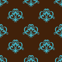 Retro azure seamless pattern