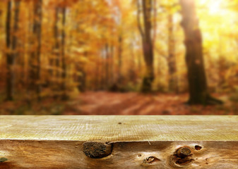 empty table