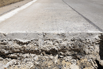 layer of cutting road