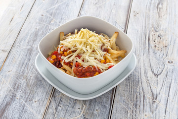 Chilli Cheese fries bowl