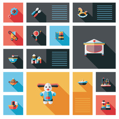 baby ui flat icon with long shadow,eps10