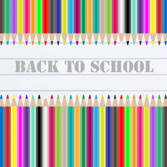 back to school chalkboard in vector