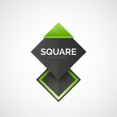 Vector abstract logo design