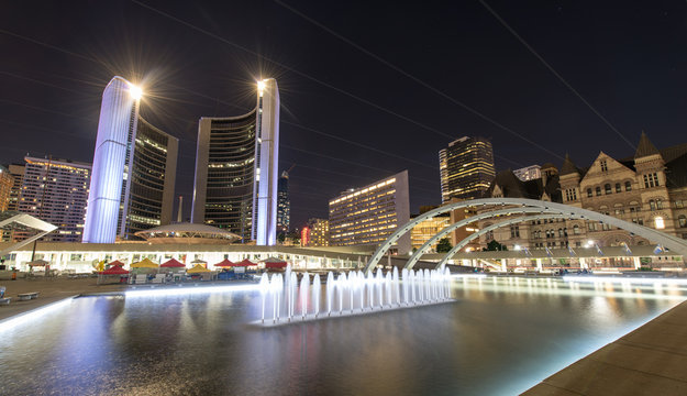 Nathan Phillips Square in Toronto