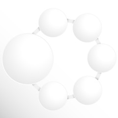 business options circle diagram. layout, Vector illustration