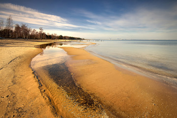 Plaża i wybrzeże Bałtyku © janmiko