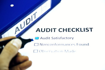 Audit checklist