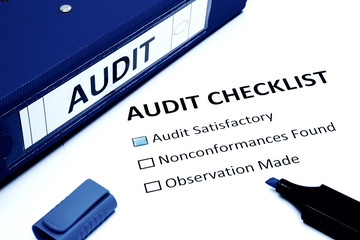 Audit checklist