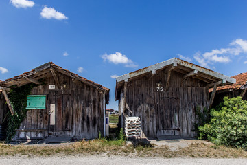 Cabanes de pêcheur à Gujan-Mestras