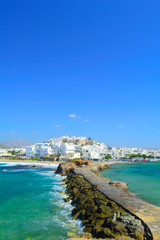 Naxos chora, Cyclades, Greece - obrazy, fototapety, plakaty