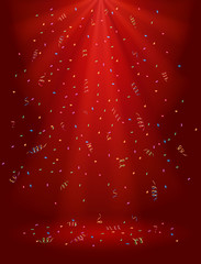 Red holiday background