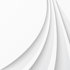 Abstract light background with curved lines