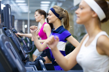 running in gym