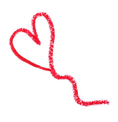 heart love shape lipstick beauty make up