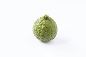Kaffir Lime or bergamot.