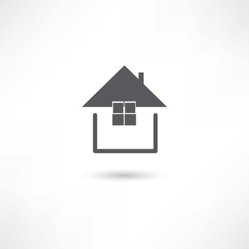 simple house symbol