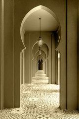 Fototapeta premium walkway moroccan style decor
