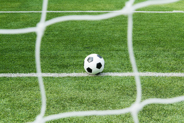 Football on goal line, goal or no goal