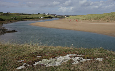 Aberfraw estuary.