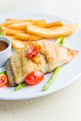 Barramundi steak