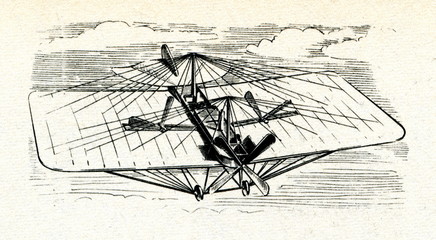 Mozhaysky's airplane, 1884