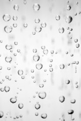 Naklejka na ściany i meble Water bubbles as background