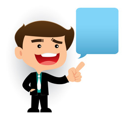 business man cartoon