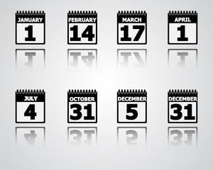 Simple Calendar Set