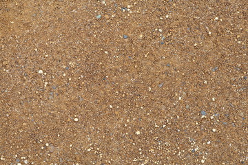 Close - up natural brown soil texture and background