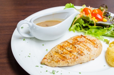 Grilled chicken breast